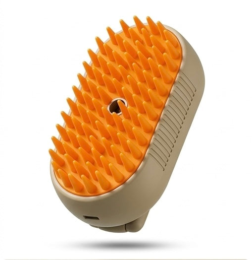 Cepillo Eléctrico con Nano-Spray para Mascotas 3 en 1