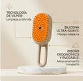 Cepillo Eléctrico con Nano-Spray para Mascotas 3 en 1