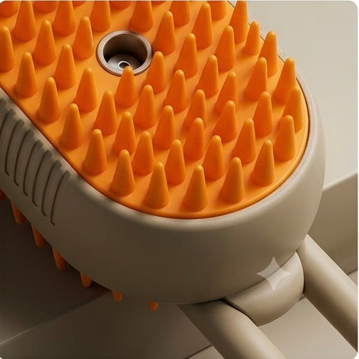 Cepillo Eléctrico con Nano-Spray para Mascotas 3 en 1