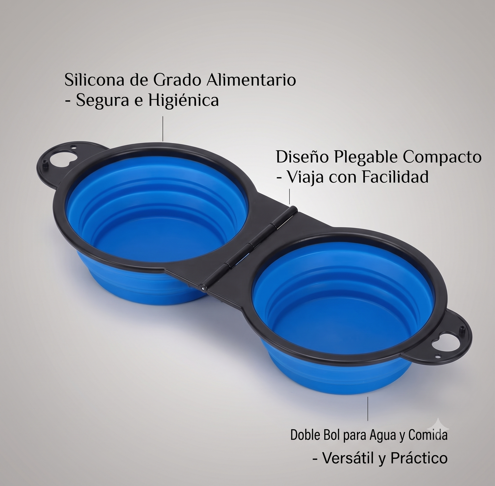 Comedero y Bebedero Portátil