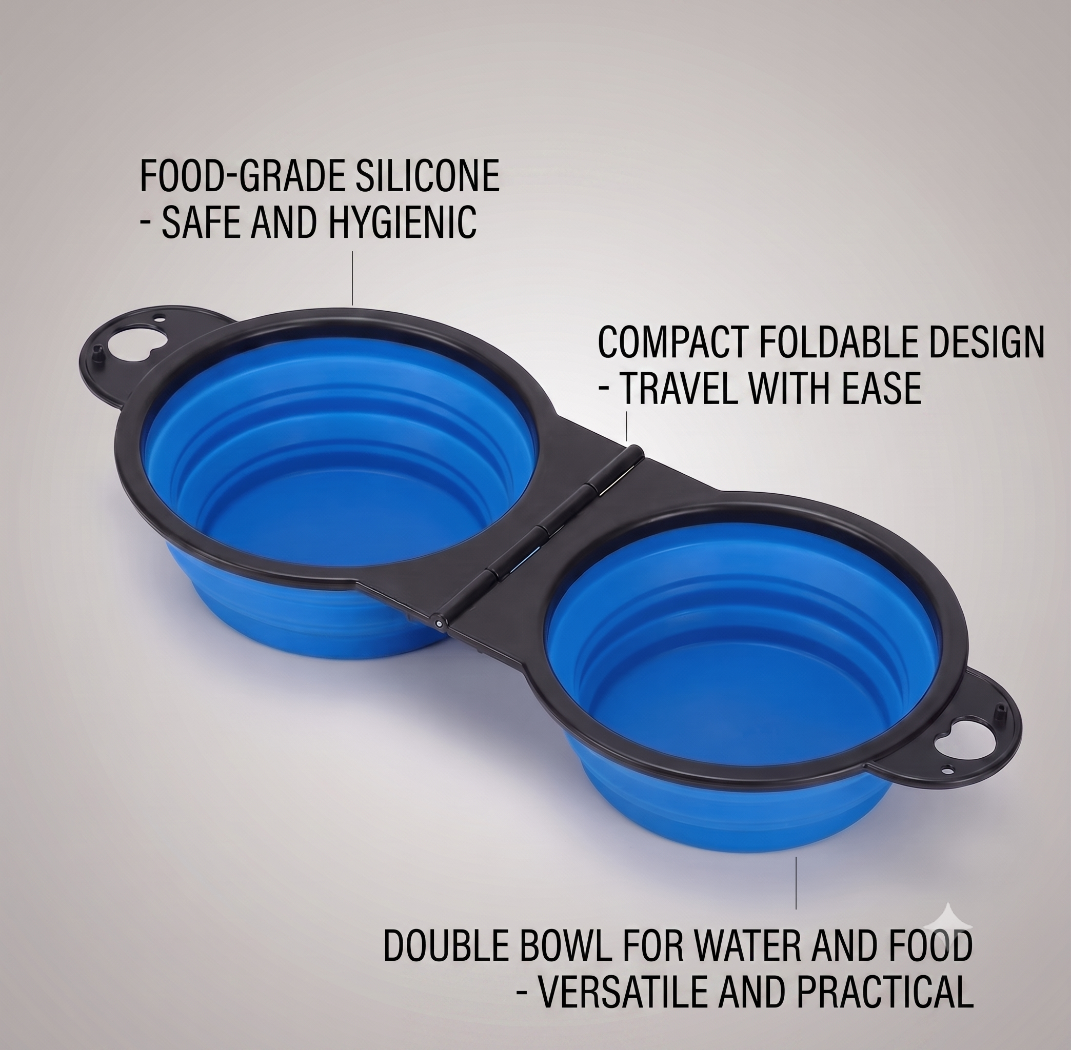 Collapsible Silicone Pet Bowl